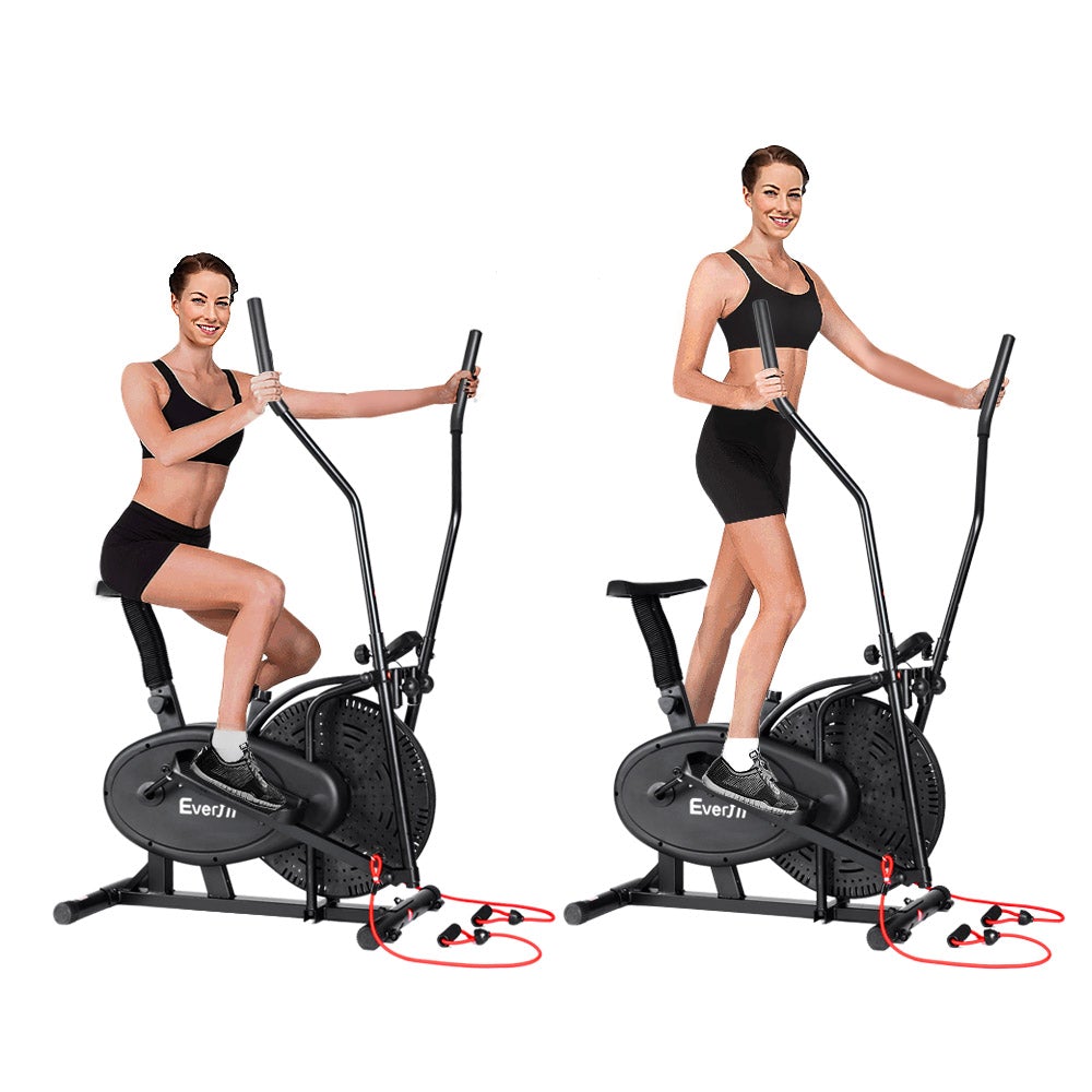 Everfit 4in1 Elliptical Cross Trainer Exercise Bike Bicycle Home Gym
