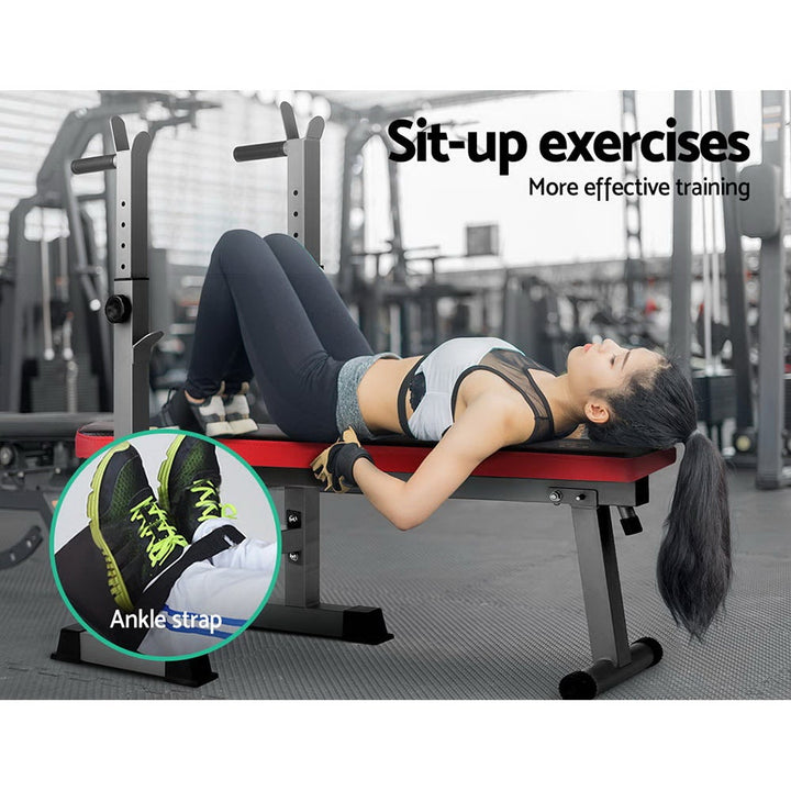 Everfit Multi-Station Weight Bench Press Weights Equipment Fitness