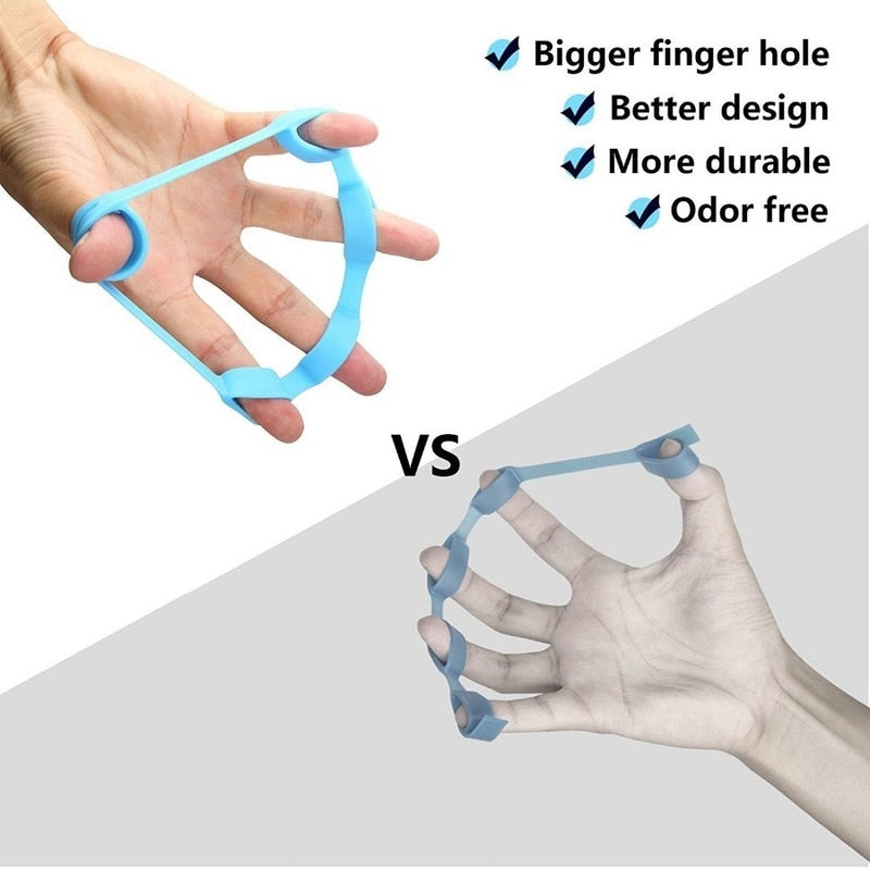 Elastic Resistance Bands Fingers | Elastic Band Fitness Resistance -