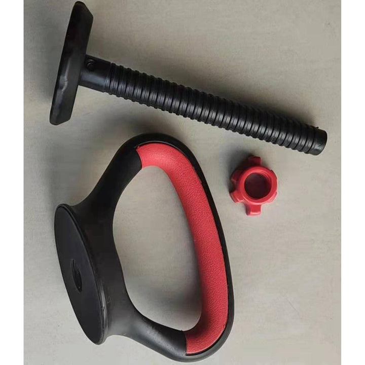 Fitness Adjustable Metal Kettlebell Handle For Weight Plates Arm