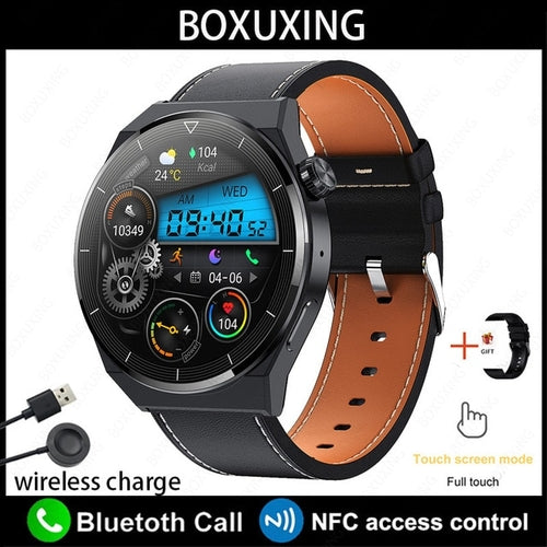 For Huawei Xiaomi Nfc Smart Watch Men Gt3 Pro Amoled 390*390 Hd Screen