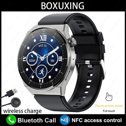 For Huawei Xiaomi Nfc Smart Watch Men Gt3 Pro Amoled 390*390 Hd Screen