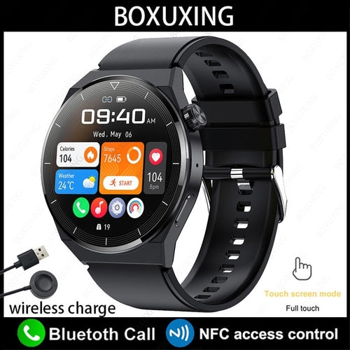 For Huawei Xiaomi Nfc Smart Watch Men Gt3 Pro Amoled 390*390 Hd Screen