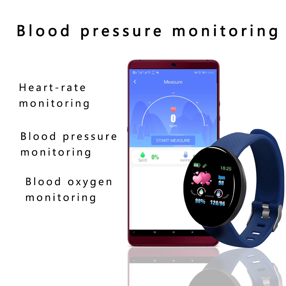 Xiaomi Bluetooth Smart Watch Men Women Blood Pressure Heart Rate