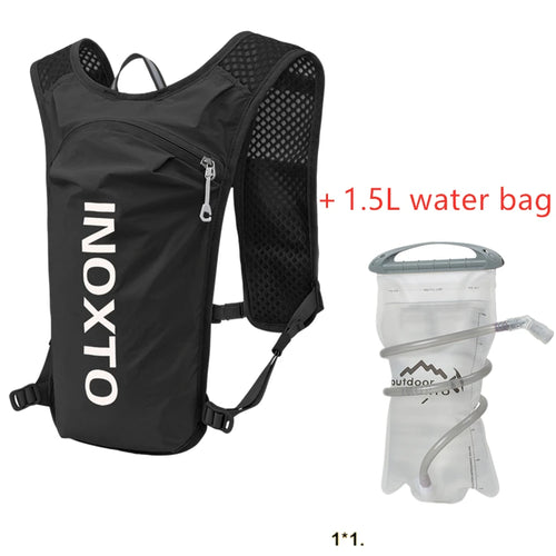 INOXTO waterproof running backpack 5L ultra-light hydration vest