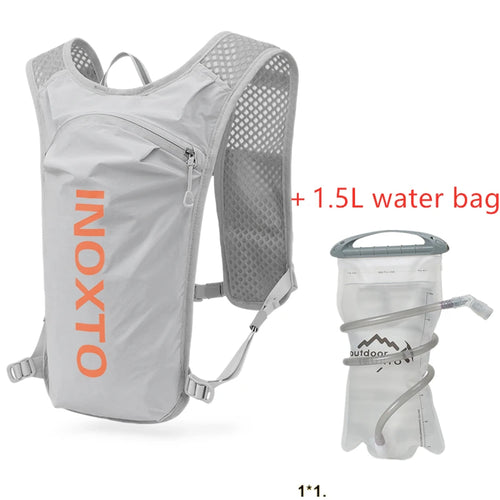 INOXTO waterproof running backpack 5L ultra-light hydration vest