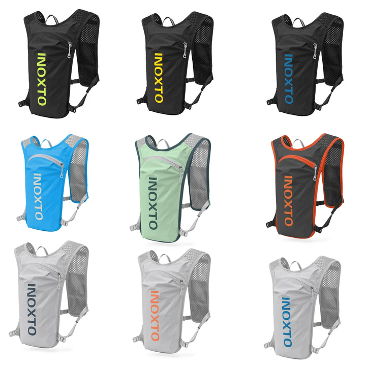 INOXTO waterproof running backpack 5L ultra-light hydration vest