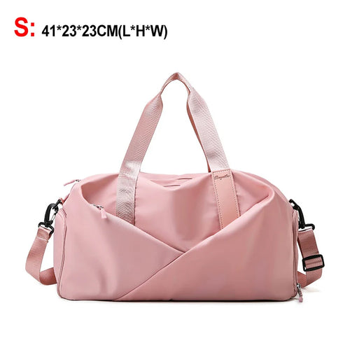 Sports Gym Bag For Women Men Dry Wet Handbags Corduroy Swimming