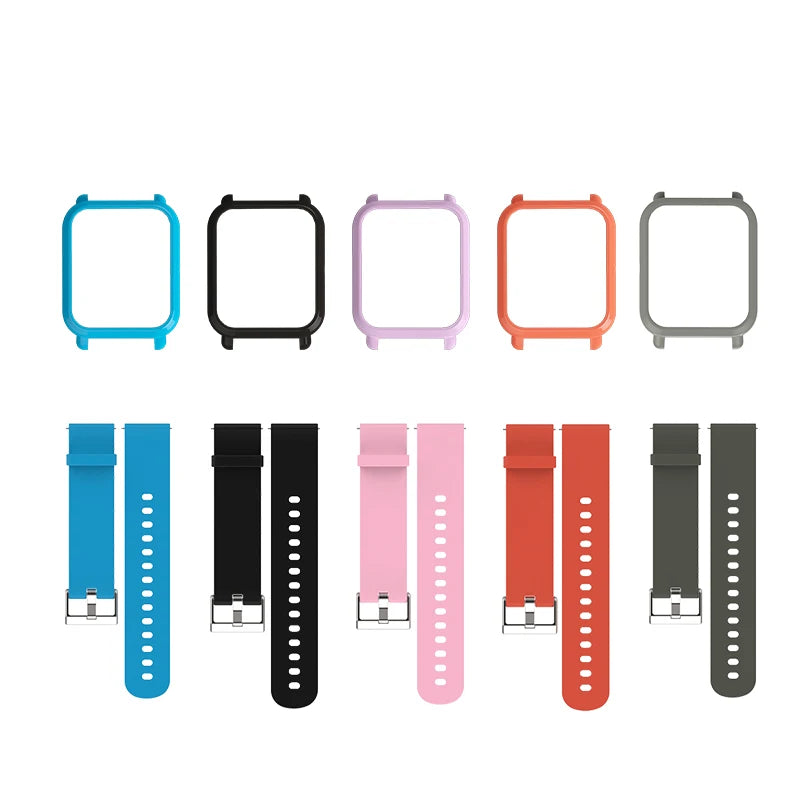 20mm Sport Silicone Strap Case for Amazfit Bip BIT Band Smart