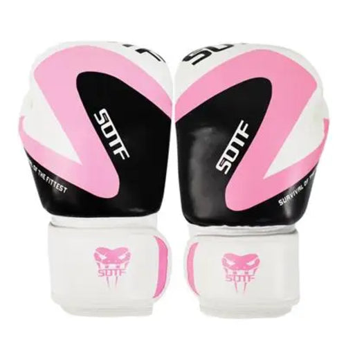 SUOTF MMA fighting Boxing Sports Leather Gloves Tiger Muay Thai boxing