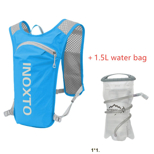 INOXTO waterproof running backpack 5L ultra-light hydration vest