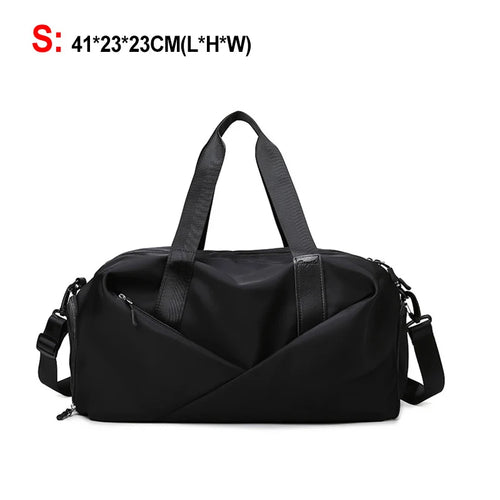 Sports Gym Bag For Women Men Dry Wet Handbags Corduroy Swimming