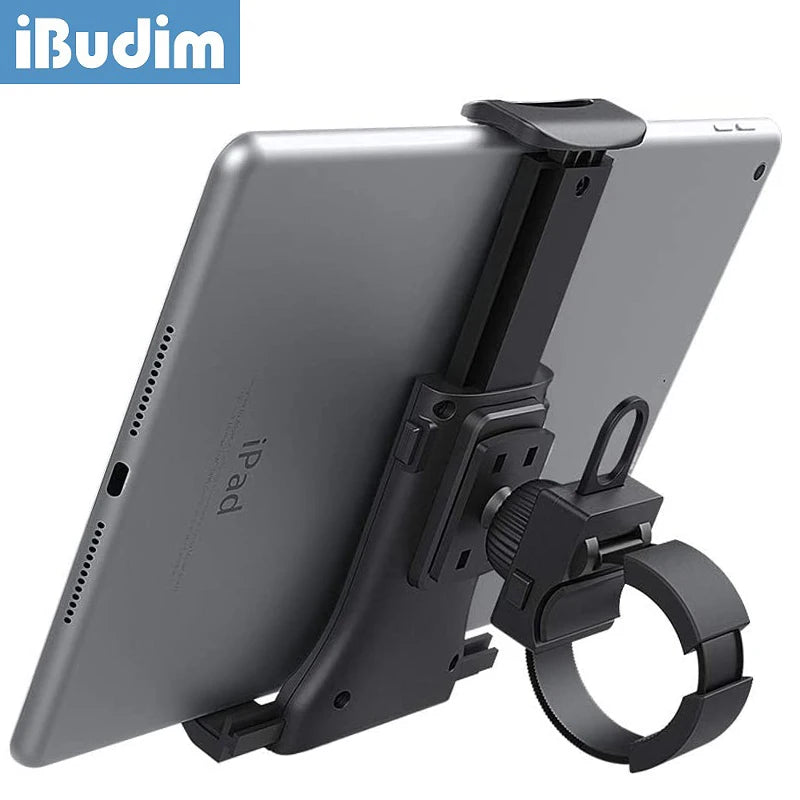 iBudim Bike Bicycle Tablet Holder Universal 4-11 inch Indoor Gym