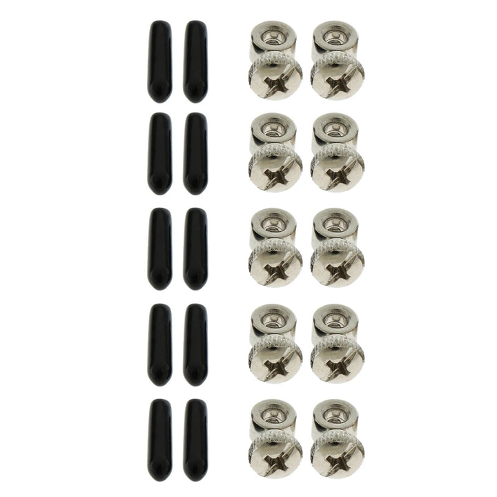 5 Sets Spare Speed Jump Rope Screws End Caps for Speed Cable Jump