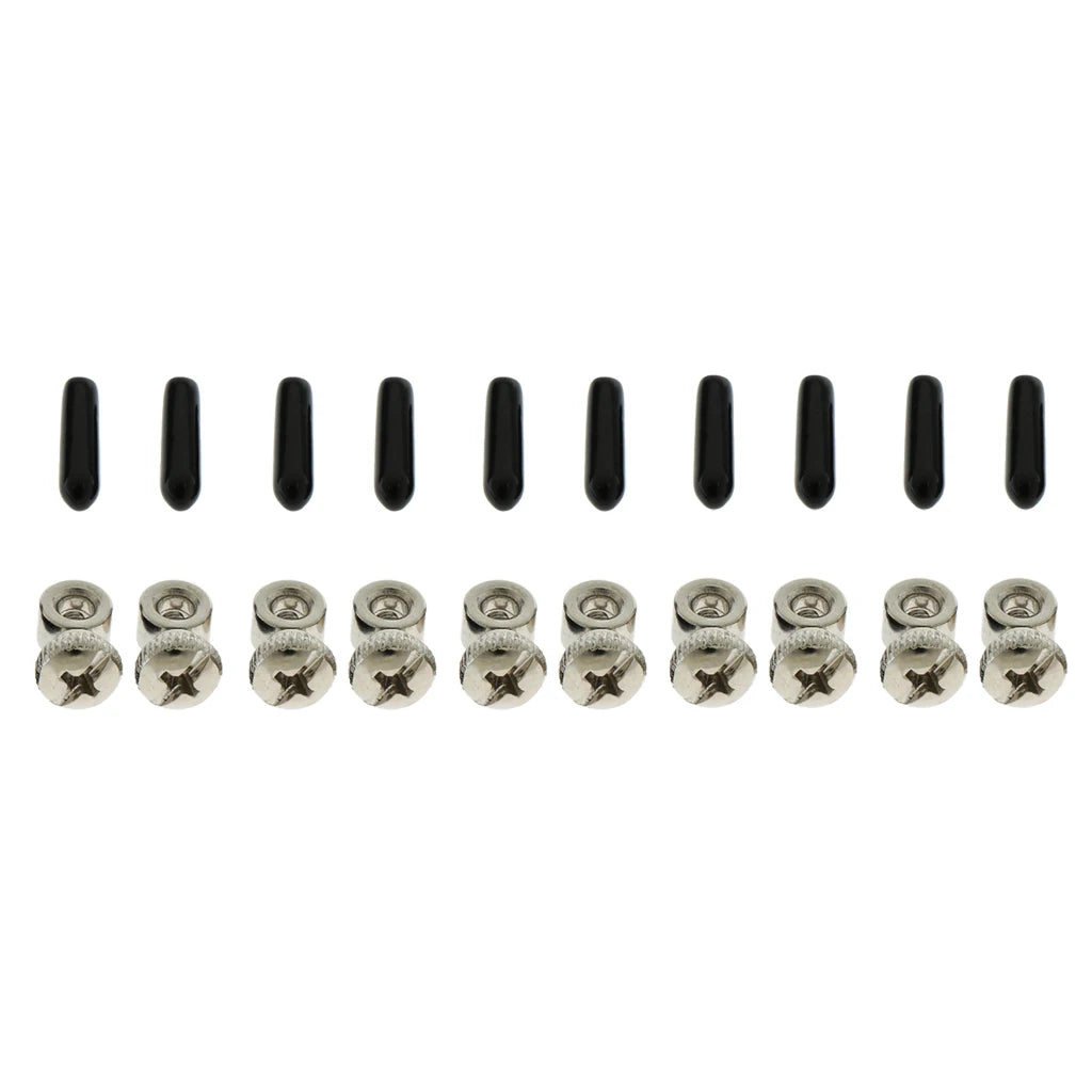 5 Sets Spare Speed Jump Rope Screws End Caps for Speed Cable Jump