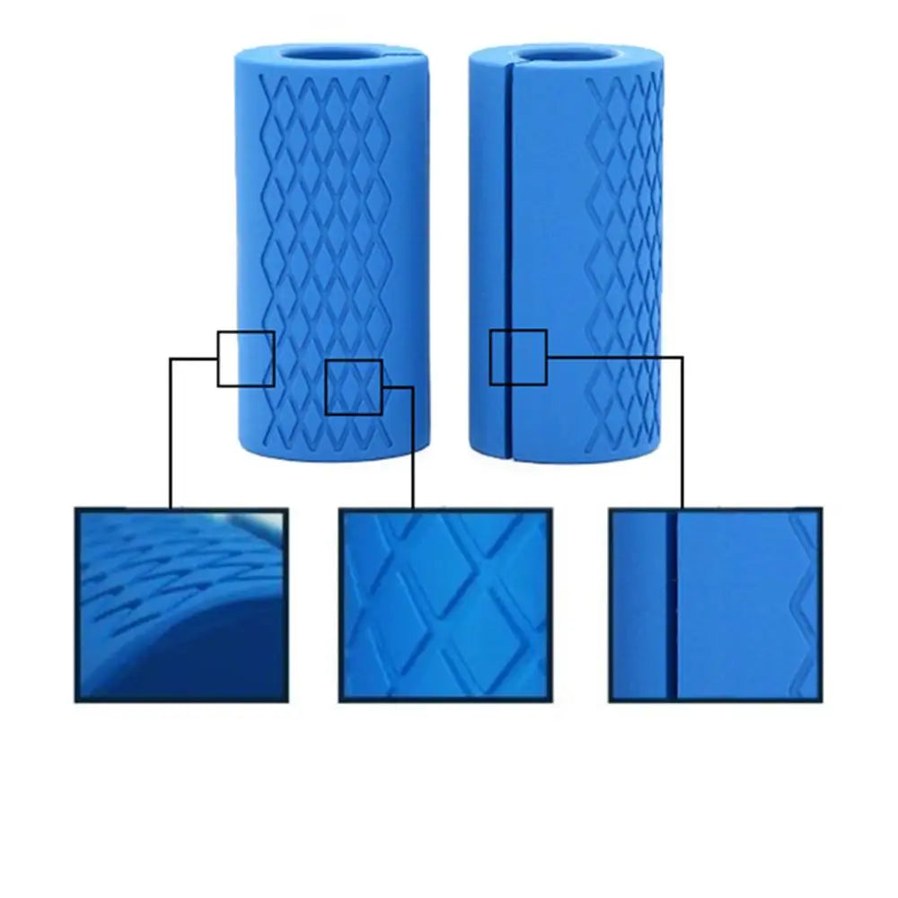 Anti-slip Dumbbell Grips, Silicone Handle for Pull Up, Weightlifting