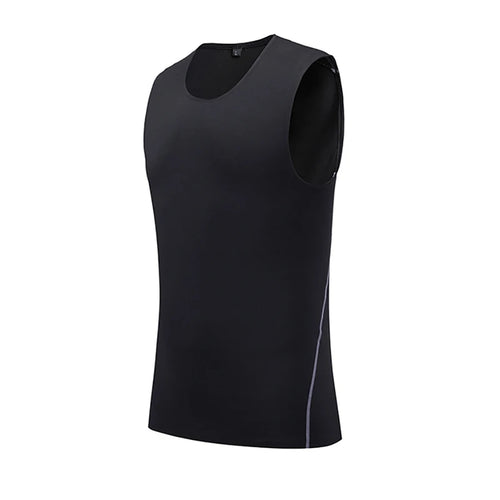 S-XXL Mens Running Vest Gym Sleeveless Shirt Fitness Sports Tight