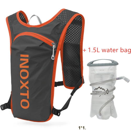 INOXTO waterproof running backpack 5L ultra-light hydration vest