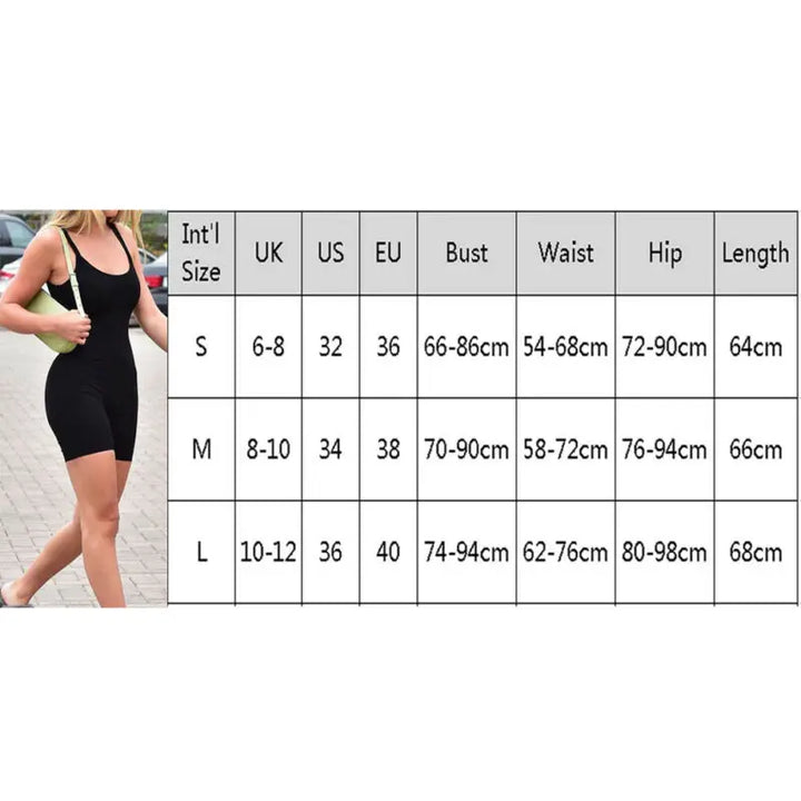 Yoga Jumpsuits Women Spaghetti Bodycon Slim Playsuit Female Casual