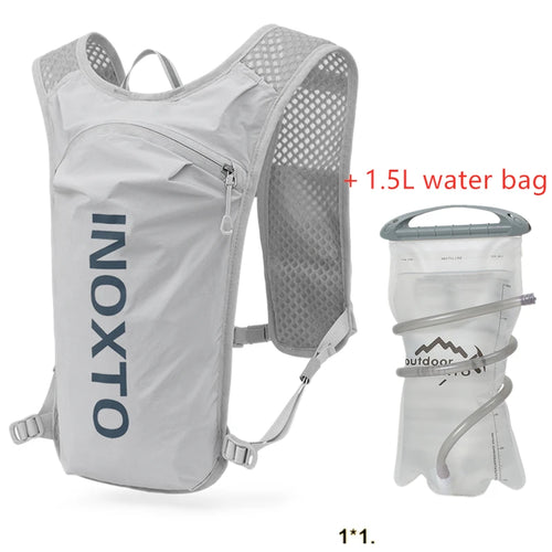 INOXTO waterproof running backpack 5L ultra-light hydration vest