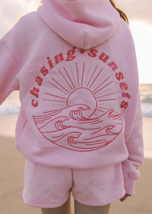 Men Women Chasing Sunsets Hoodies