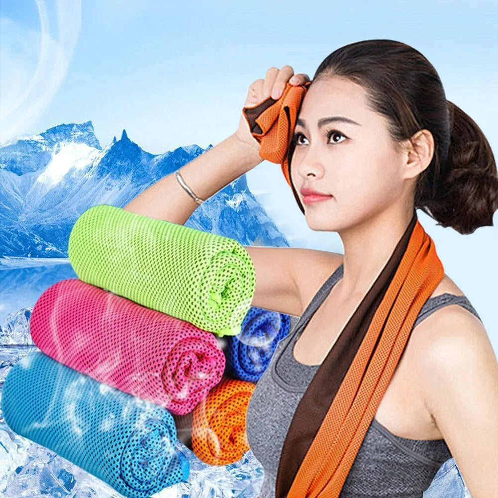 Microfiber Sport Towel Bottle for Fitness Yoga