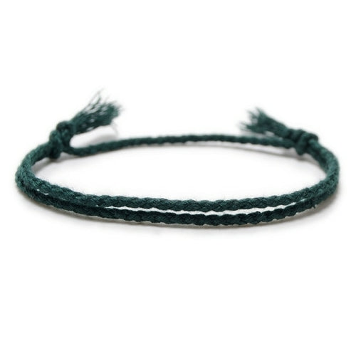 Meetvii Simple Woven Cotton Rope String Bracelet Pray Yoga Handmade