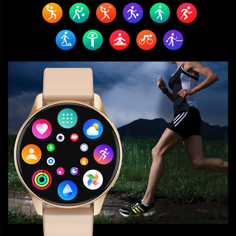 Men Smart Watch Women Heart Rate Blood Pressure Monitoring Bluetooth