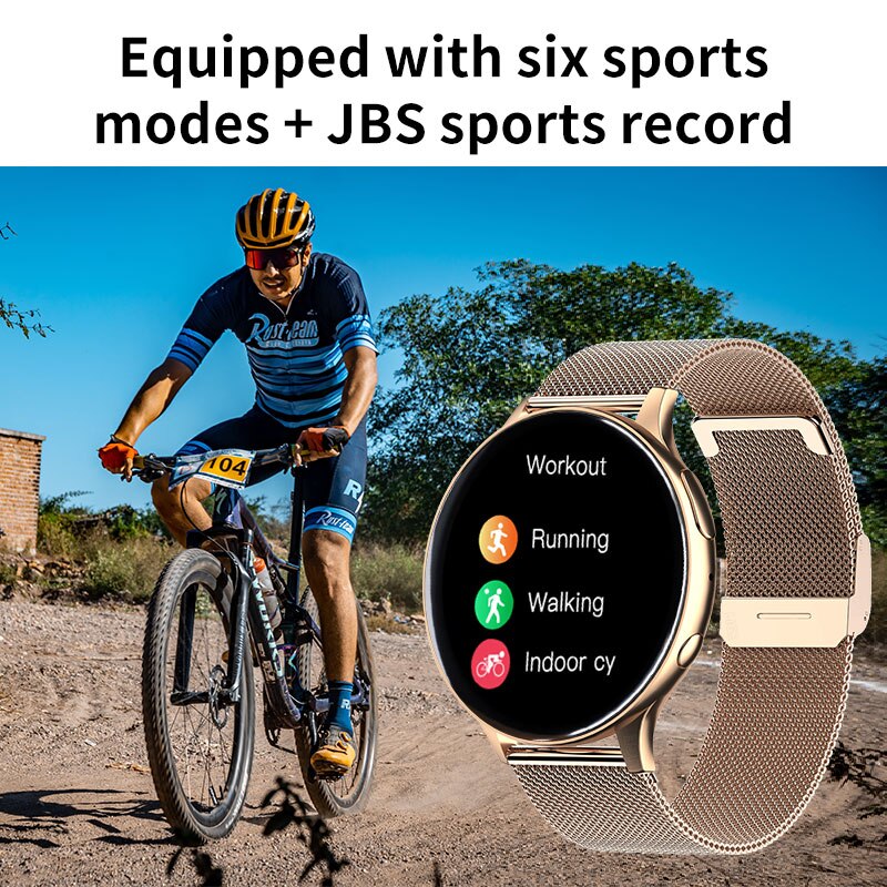 Men Smart Watch Women Heart Rate Blood Pressure Monitoring Bluetooth