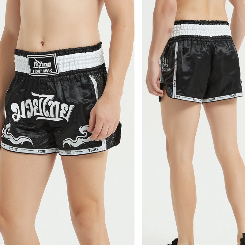 Muay Thai Boxing Shorts For Men's Women's Kids Teenagers Kickboxing