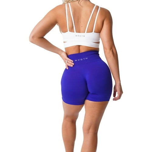 Nvgtn Solid Seamless Shorts Women Soft Workout Tights Fitness Outfits