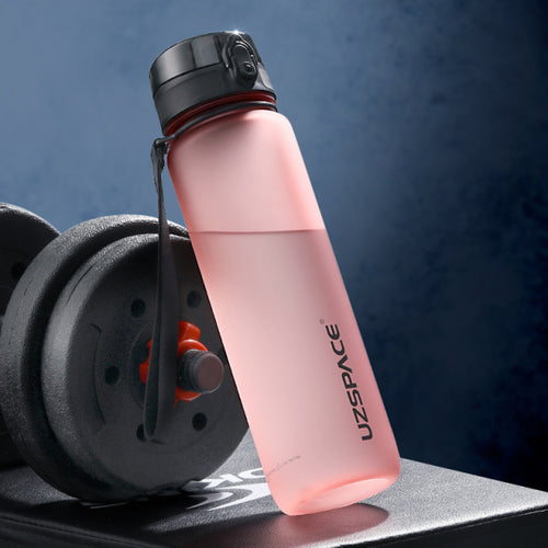 New 500/800/1000ml Sports Water Bottle BPA Free Portable Leak proof