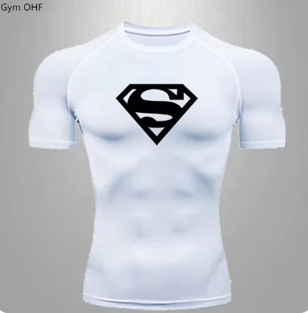 Men's Sports Quick Dry T Shirt Compression Gym