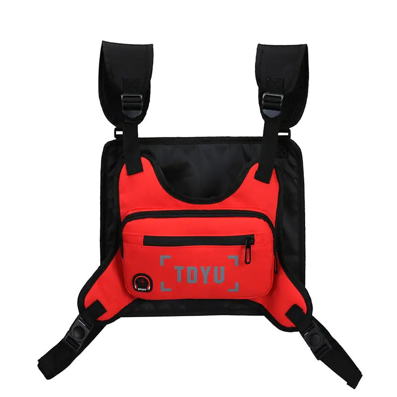 Reflective Fitness Chest Bag - EDC Waistcoat