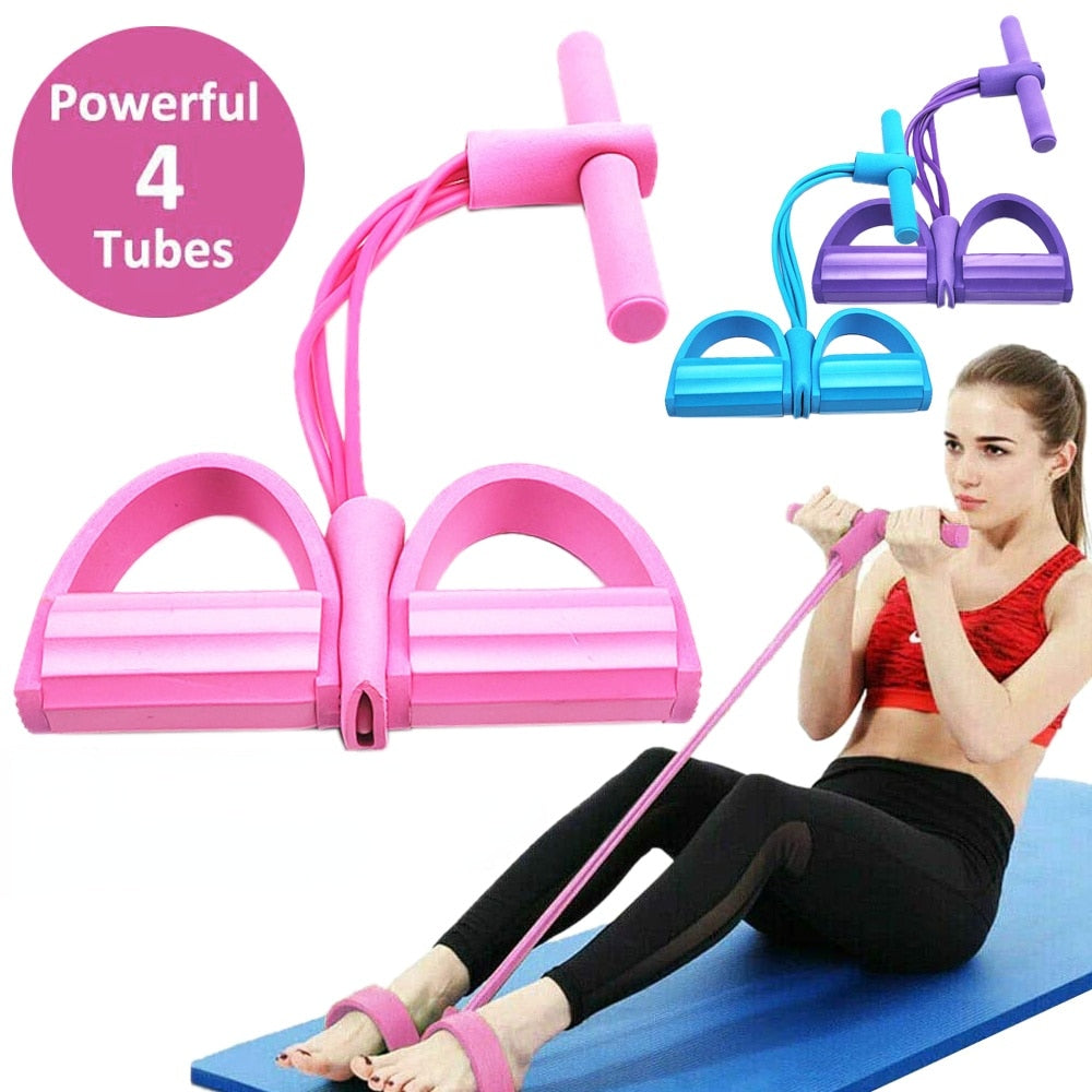 Resistance Bands Elastic Fitness Bands For Sports Exercises At Home