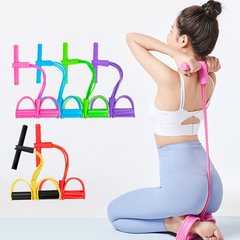 Resistance Bands Elastic Fitness Bands For Sports Exercises At Home