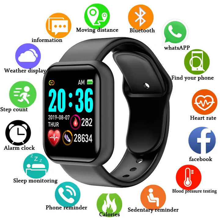 116plus Smart Watch Men Blood Pressure Waterproof Smartwatch Women