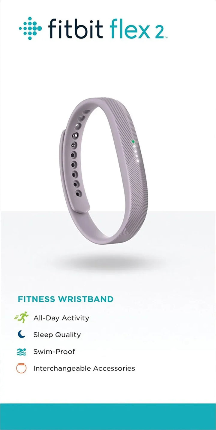 Fitbit Flex2 intelligent sports bracelet tracker, sleep monitoring, swimming waterproof alarm clock, Bluetooth reminder