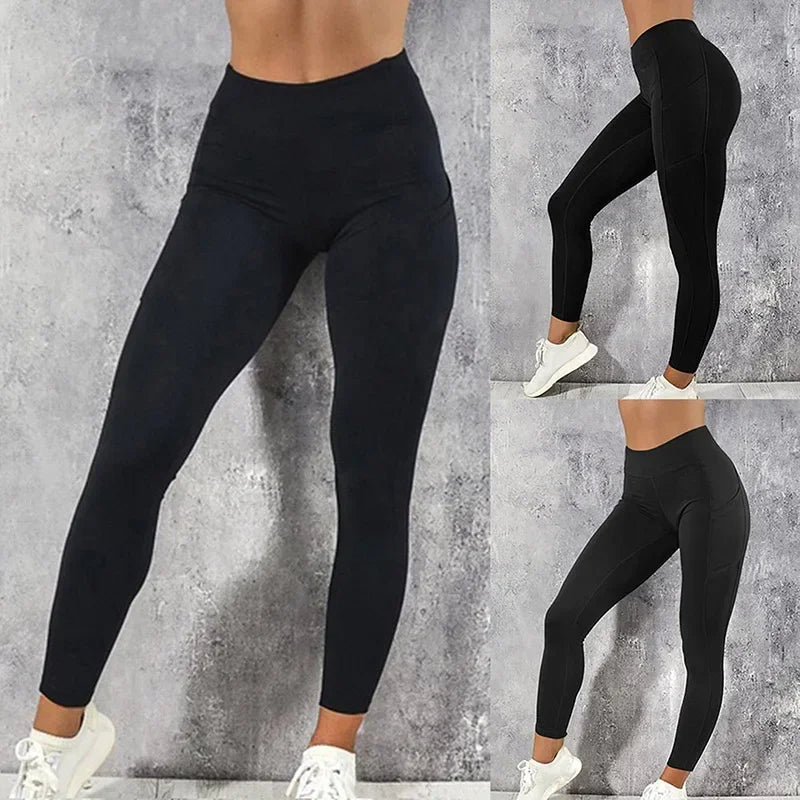 Sportswear Woman Gym Leggings Pocketed Yoga Pants Fitness Running