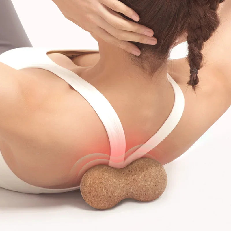 Excellent Ultralight Cork Massage Ball For Muscle Recovery And Tension