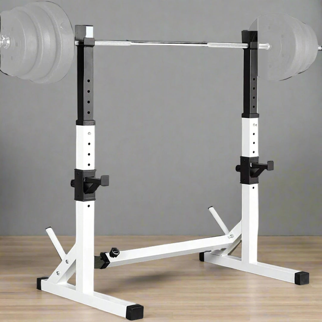 Barbell Rack Stand - Multifunctional Adjustable Squat Rack, Heavy-Duty