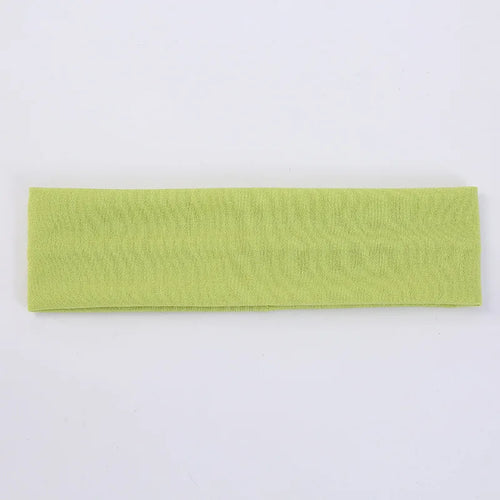 Elastic Cotton HairBand Fashion Headbands for Women Men Solid Running