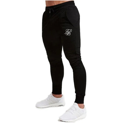 Sik Silk Men's Pants Fitness Skinny Trousers Spring Elastic