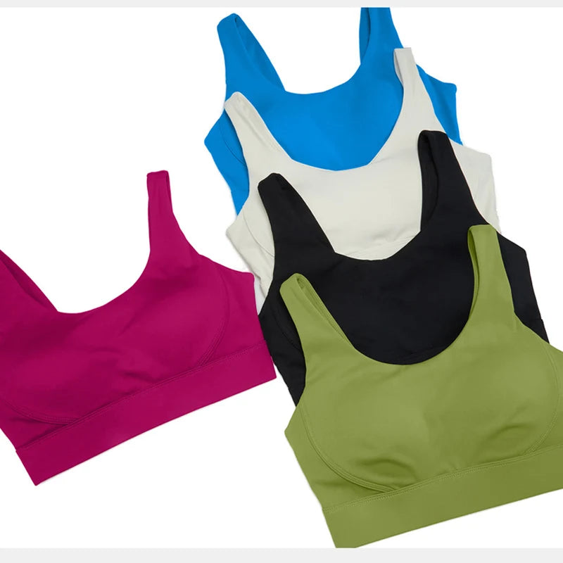 2/3 Pieces Fitness Yoga Set Women Solid Color Lycra Workout Gym Suit