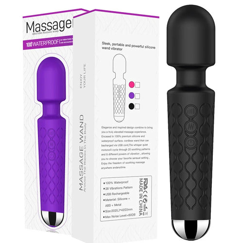Massage Stick for Women Powerful 20 Vibration Modes Neck Shoulder Back