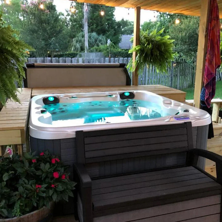 Infinity Spa Tubs 5 Person Outdoor Hot Tubs Exterior with Sound