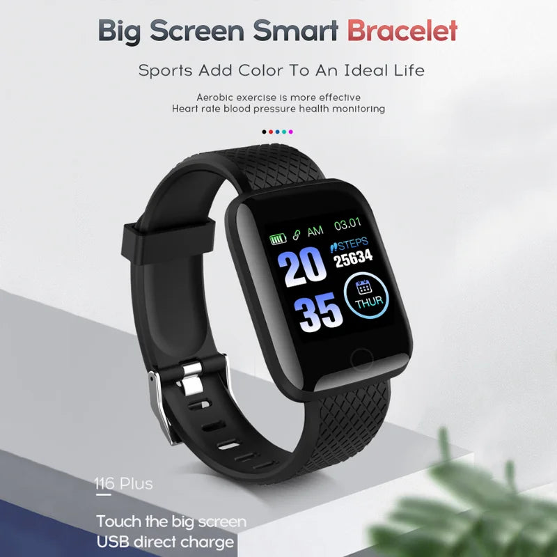 Smart Watch Sports Edition Men Blood Pressure Waterproof Smartwatch
