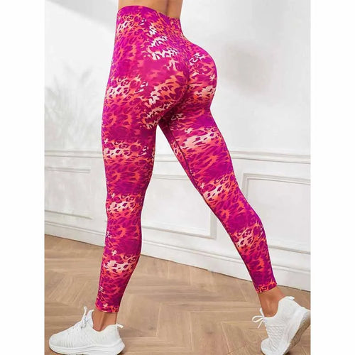 Tie Dye Seamless Leggings Women for Gym Yoga Pants Push Up Workout