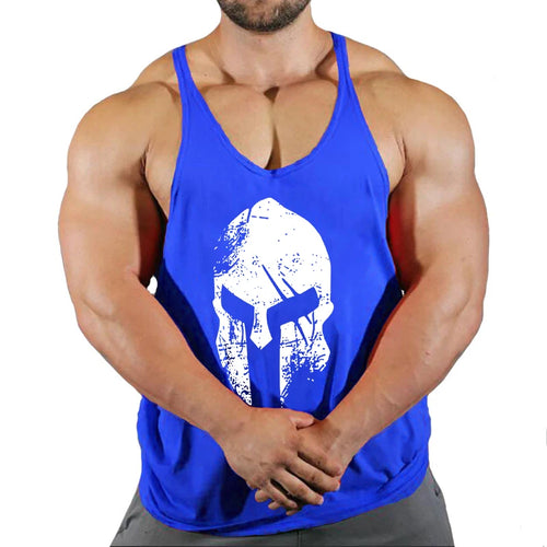 New Hot Sale Mens Printed Tank Top Breathable Cool Vest Running Shirt