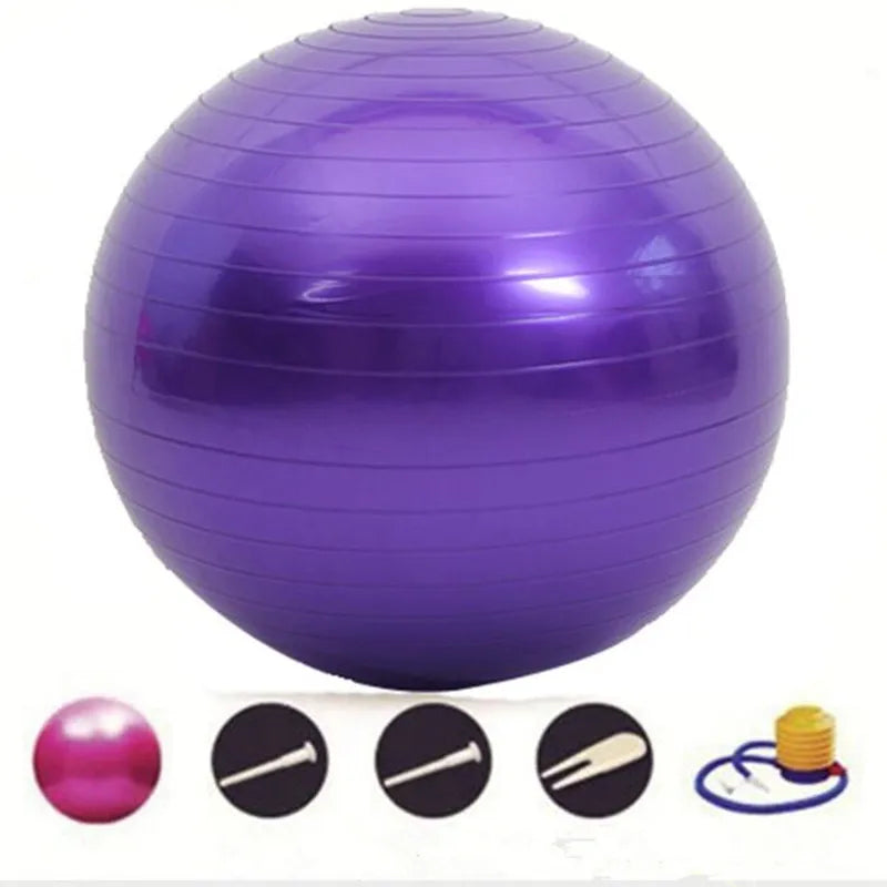 45/25cm Yoga Ball Exercise Gymnastic Fitness Pilates Ball Balance